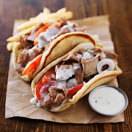 Lamb Gyros at The Inner Spice